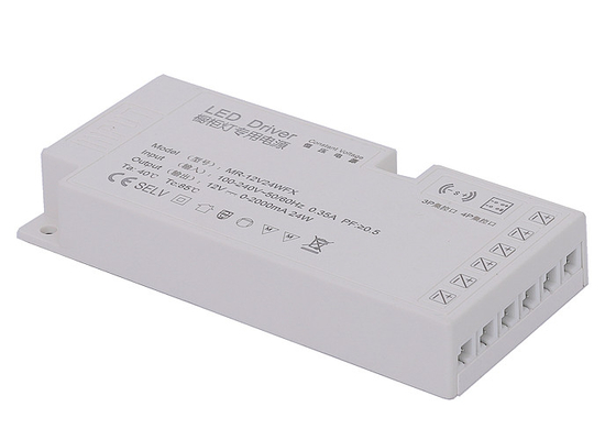 LEIDENE van DC12V 2A Strook24w LEIDENE Voeding Constant Voltage met EU/USA stop