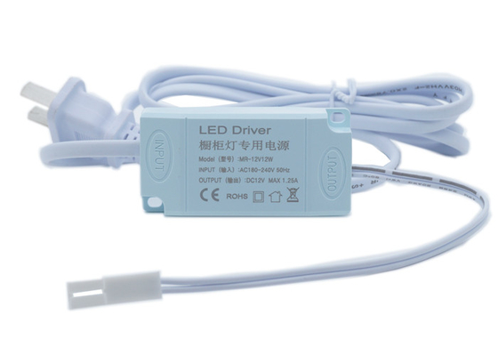 Strook12v gelijkstroom LEIDENE Voeding Constant Voltage het plastiek van het 12 Wattspolycarbonaat