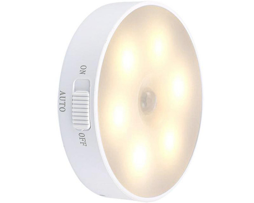 Navulbare USB-LEIDENE Lichte Bewegingssensoren Magnetische 0.8W met 3 Wijzen